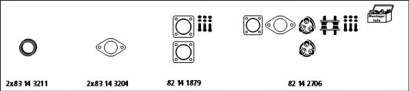 Система выпуска ОГ HJS MT-OP56