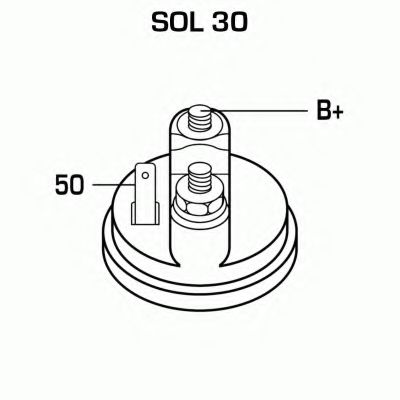 Стартер DELCO REMY DS1504
