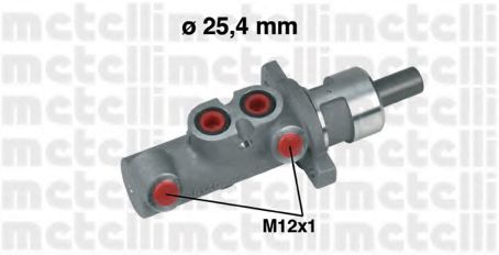 Главный тормозной цилиндр METELLI 05-0275