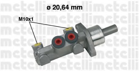 Главный тормозной цилиндр METELLI 05-0391