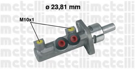 Главный тормозной цилиндр METELLI 05-0412