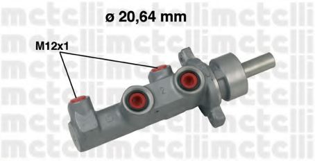 Главный тормозной цилиндр METELLI 05-0524