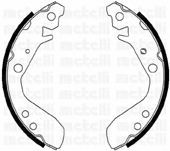 Комплект тормозных колодок METELLI 53-0158