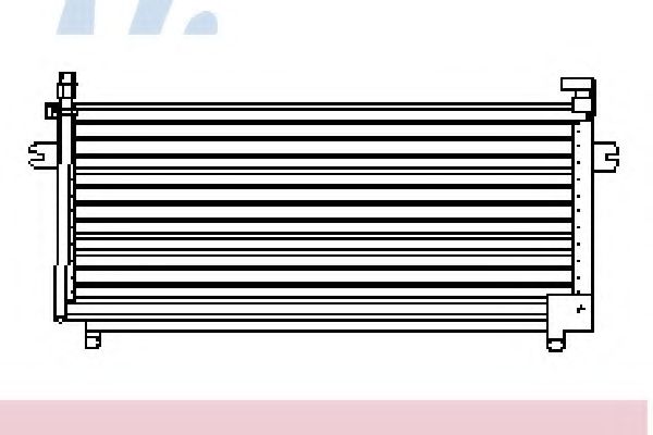 Конденсатор, кондиционер NISSENS 94496