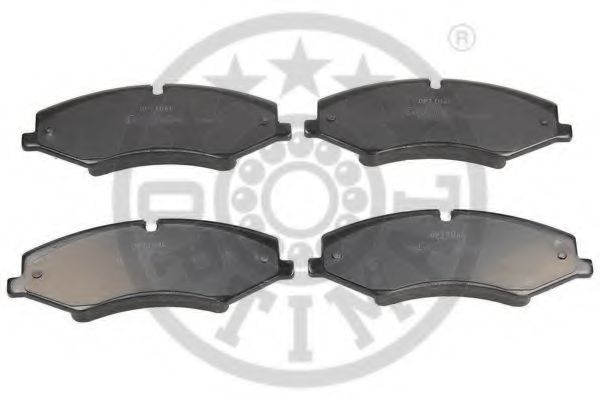 Комплект тормозных колодок, дисковый тормоз OPTIMAL 12549