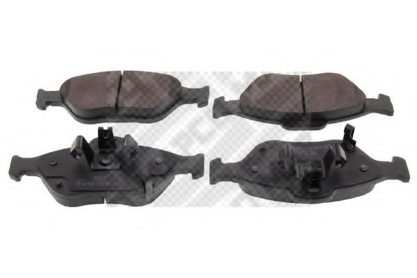 Комплект тормозных колодок, дисковый тормоз MAPCO 6870