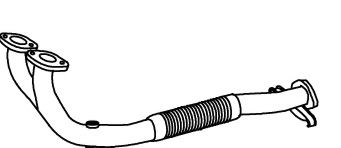 Труба выхлопного газа FONOS 04099