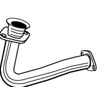 Труба выхлопного газа FONOS 07589