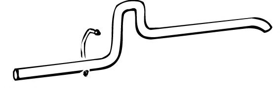 Труба выхлопного газа ROSI 14134