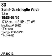 Система выпуска ОГ FONOS AR30013