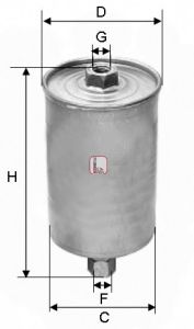 Топливный фильтр SOFIMA S 1594 B