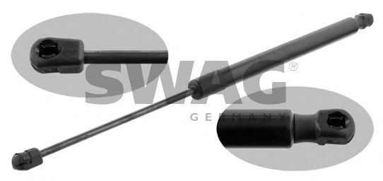 Газовая пружина, крышка багажник SWAG 30 93 1681