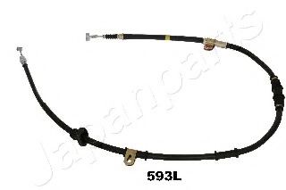 Трос, стояночная тормозная система JAPANPARTS BC-593L