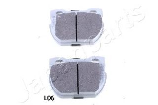 Комплект тормозных колодок, дисковый тормоз JAPANPARTS PP-L06AF