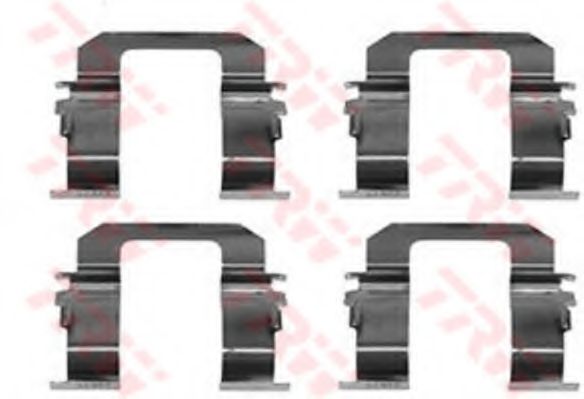 Комплектующие, колодки дискового тормоза QH Benelux 4675