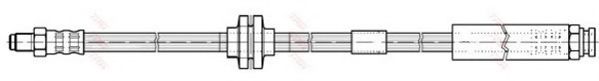 Тормозной шланг TRW PHB437