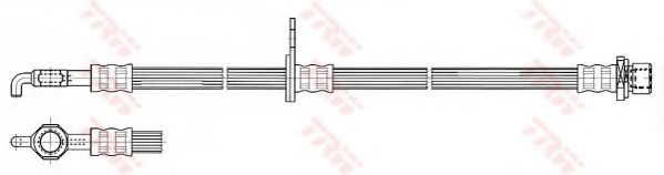 Тормозной шланг TRW PHD533