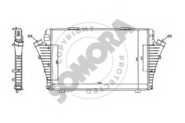 Интеркулер SOMORA 210645D
