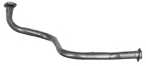 Труба выхлопного газа TESH 140113