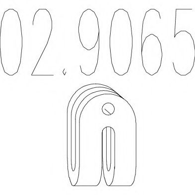 Буфер, глушитель MTS 02.9065