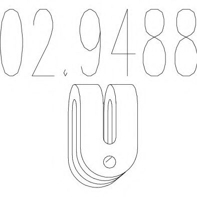 Буфер, глушитель MTS 02.9488