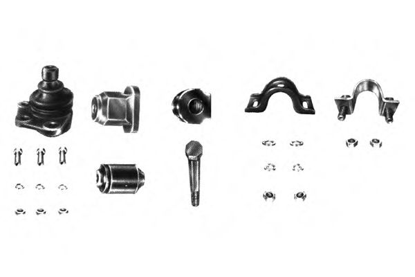 Комлектующее руля, подвеска колеса OCAP 0909114