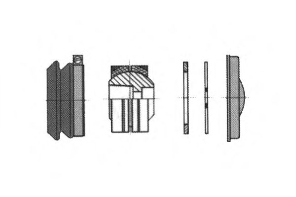 ремонтный комплект, рычаг подвески OCAP 0907257