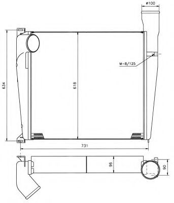 Интеркулер NRF 30068