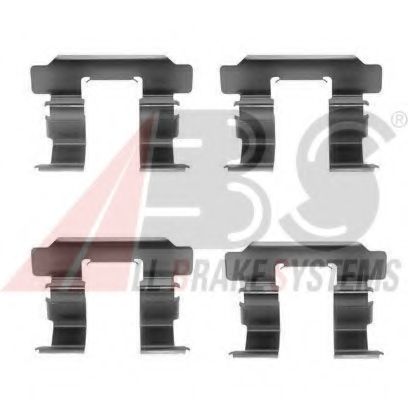 Комплектующие, колодки дискового тормоза OJD (QUICK BRAKE) 1251