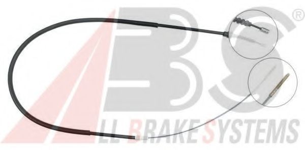 Трос, стояночная тормозная система A.B.S. K11536