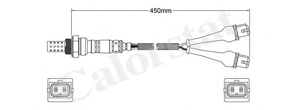 Лямбда-зонд CALORSTAT by Vernet LS140364