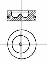 Поршень MS (Motor Service) 40073600