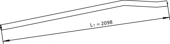 Труба выхлопного газа DINEX 28663