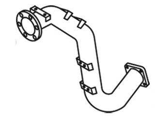 Труба выхлопного газа ZARA 9785