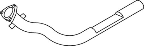 Труба выхлопного газа DINEX 54153