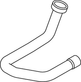 Труба выхлопного газа DINEX 68208