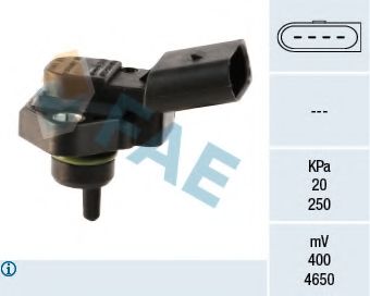 Датчик, давление во впускном газопроводе FAE 15030