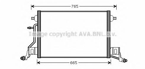 Конденсатор, кондиционер AVA QUALITY COOLING AI5264