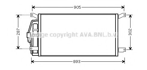 Конденсатор, кондиционер AVA QUALITY COOLING CT5031D