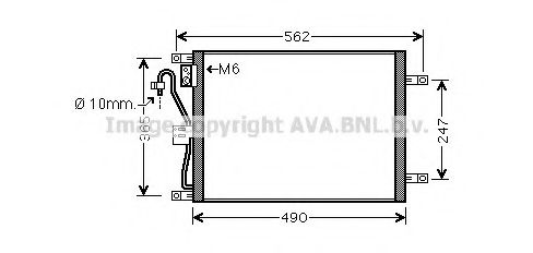 Конденсатор, кондиционер AVA QUALITY COOLING DN5252