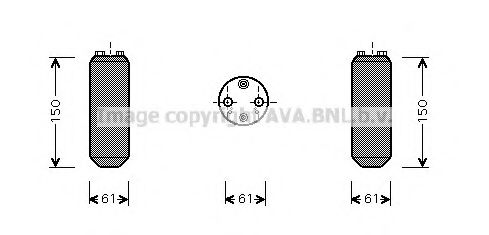 Осушитель, кондиционер AVA QUALITY COOLING DND255