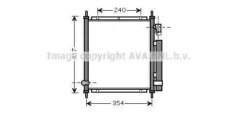 Конденсатор, кондиционер AVA QUALITY COOLING HD5197D