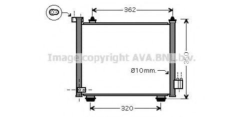 Конденсатор, кондиционер AVA QUALITY COOLING OLA5402