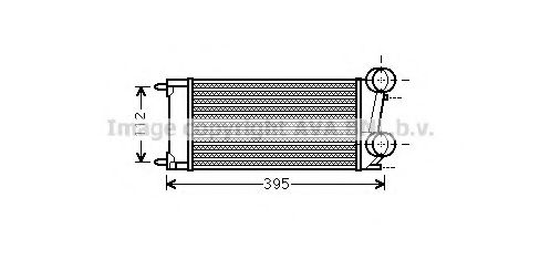 Интеркулер AVA QUALITY COOLING PE4343