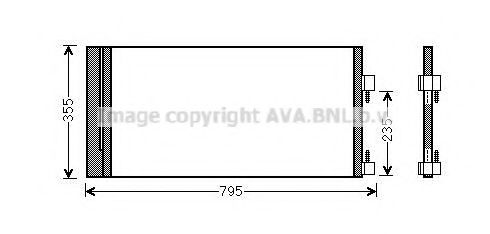 Конденсатор, кондиционер AVA QUALITY COOLING RT5430D