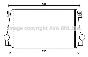 Интеркулер AVA QUALITY COOLING VW4371