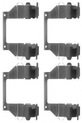 Комплектующие, колодки дискового тормоза MGA A139