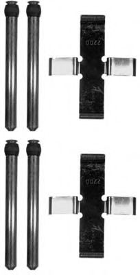 Комплектующие, колодки дискового тормоза MGA A17