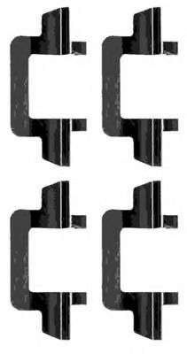 Комплектующие, колодки дискового тормоза MGA A207