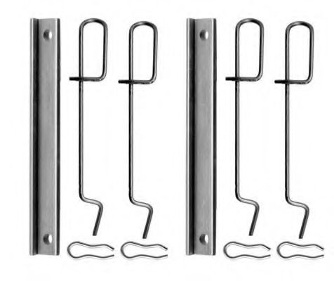 Комплектующие, колодки дискового тормоза MGA A25